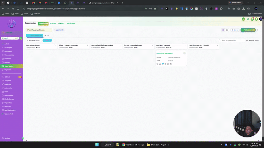HVAC Dispatch & Revenue Engine Video Walkthrough
